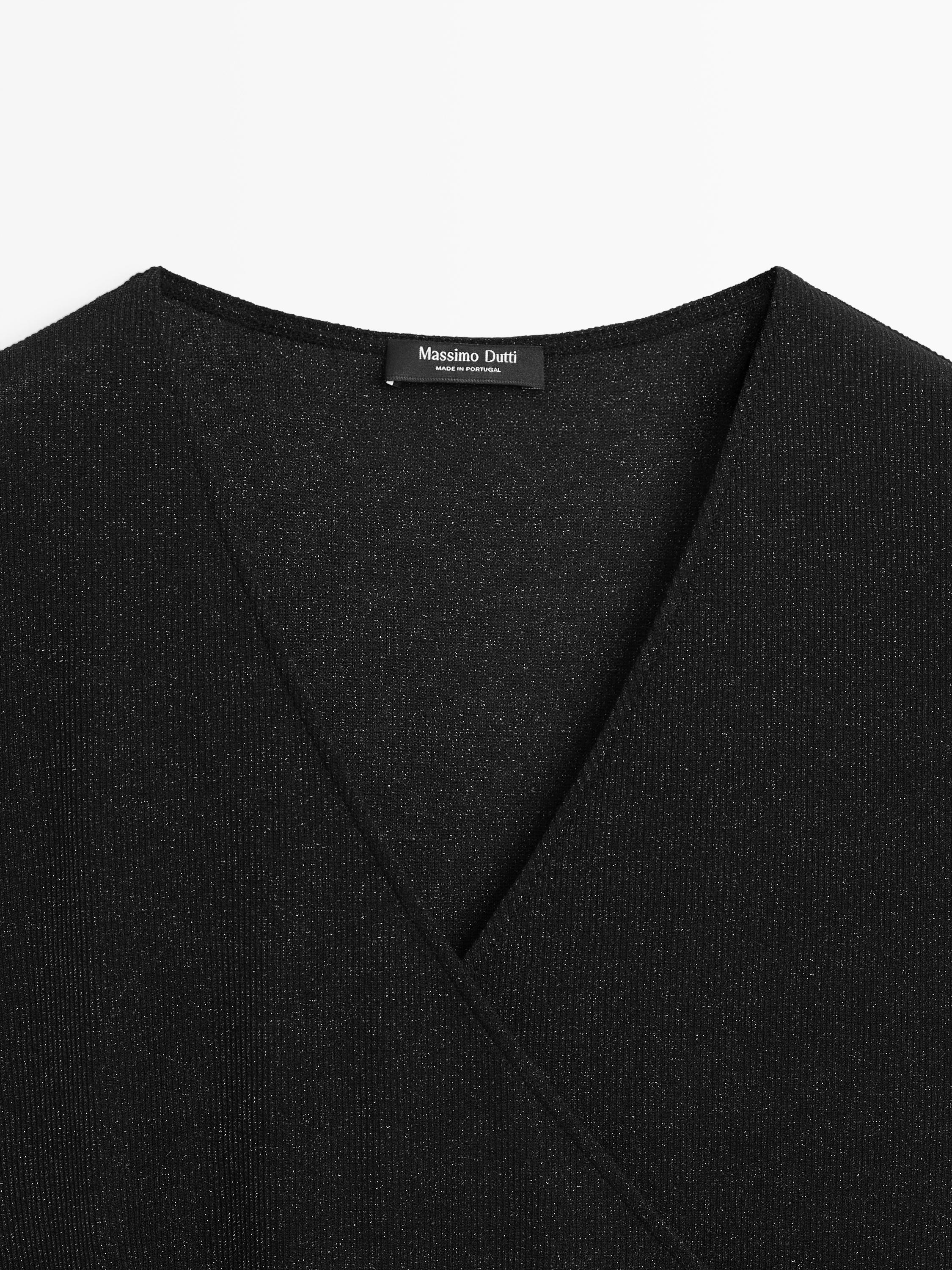 Top cache-cœur finition métallisée